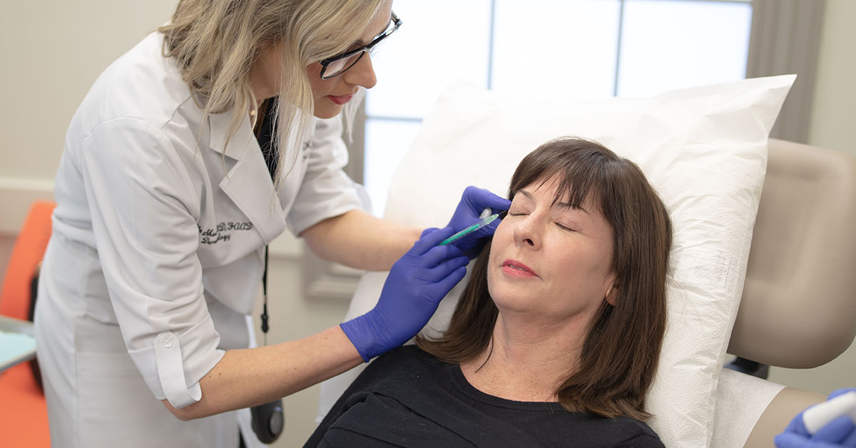 Our cosmetic dermatology Chattanooga services range from creating custom skin care regimens to cosmetic treatments and procedures to restore health to your skin.